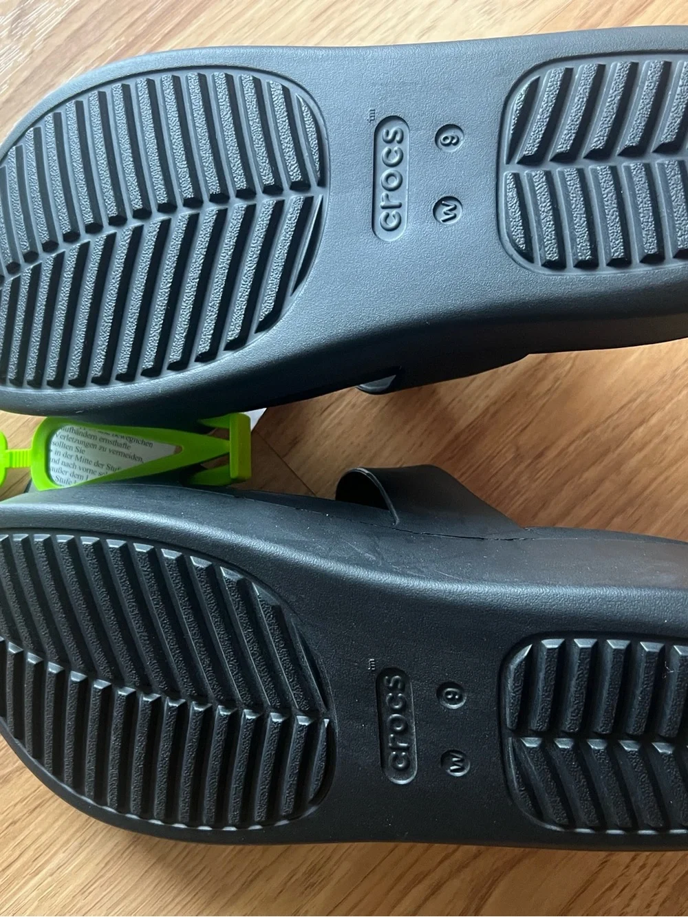 CROCS Women’s Black Platform Slide Sandals